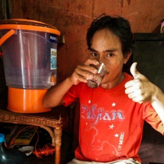 Water filters provide clean drinking water
