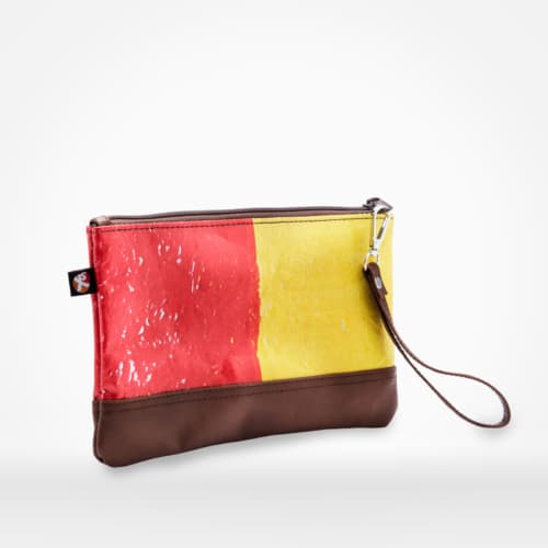 London clutch by XSProject made from recycled fused plastic